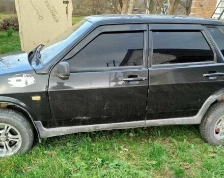 Черный ВАЗ 2109, объемом двигателя 1.5 л и пробегом 240 тыс. км за 800 $, фото 1 на Automoto.ua