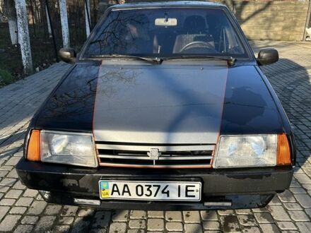 Черный ВАЗ 2109, объемом двигателя 1.5 л и пробегом 300 тыс. км за 1800 $, фото 1 на Automoto.ua