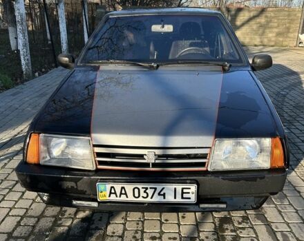 Черный ВАЗ 2109, объемом двигателя 1.5 л и пробегом 300 тыс. км за 1800 $, фото 1 на Automoto.ua