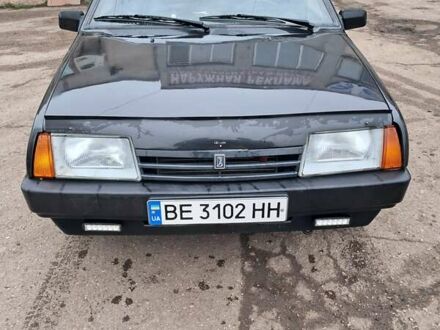 Черный ВАЗ 2109, объемом двигателя 1.5 л и пробегом 280 тыс. км за 2200 $, фото 1 на Automoto.ua