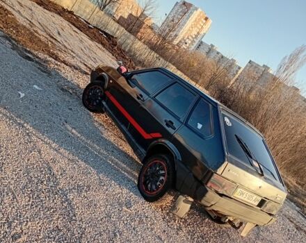 Черный ВАЗ 2109, объемом двигателя 1.5 л и пробегом 192 тыс. км за 1250 $, фото 1 на Automoto.ua