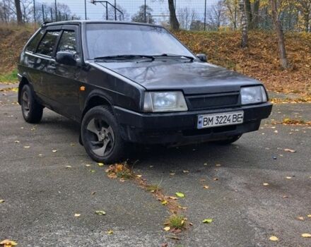 Черный ВАЗ 2109, объемом двигателя 1.5 л и пробегом 260 тыс. км за 900 $, фото 1 на Automoto.ua