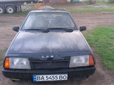 Черный ВАЗ 2109, объемом двигателя 1.5 л и пробегом 230 тыс. км за 1200 $, фото 1 на Automoto.ua