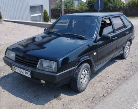 Черный ВАЗ 2109, объемом двигателя 1.6 л и пробегом 237 тыс. км за 1400 $, фото 1 на Automoto.ua