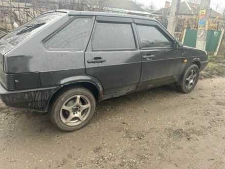 Чорний ВАЗ 2109, об'ємом двигуна 1.6 л та пробігом 200 тис. км за 1999 $, фото 1 на Automoto.ua