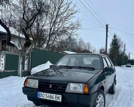 Черный ВАЗ 2109, объемом двигателя 1.6 л и пробегом 152 тыс. км за 550 $, фото 1 на Automoto.ua