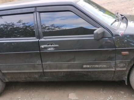 Черный ВАЗ 2109, объемом двигателя 1 л и пробегом 209 тыс. км за 1450 $, фото 1 на Automoto.ua