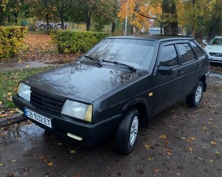 Черный ВАЗ 2109, объемом двигателя 1.6 л и пробегом 340 тыс. км за 1750 $, фото 1 на Automoto.ua