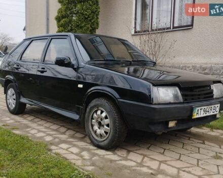 Черный ВАЗ 2109, объемом двигателя 1.6 л и пробегом 218 тыс. км за 1650 $, фото 1 на Automoto.ua