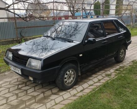 Черный ВАЗ 2109, объемом двигателя 1.6 л и пробегом 322 тыс. км за 1650 $, фото 1 на Automoto.ua