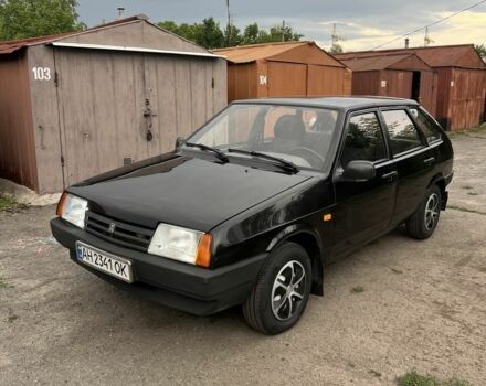 Черный ВАЗ 2109, объемом двигателя 1.6 л и пробегом 92 тыс. км за 2100 $, фото 1 на Automoto.ua