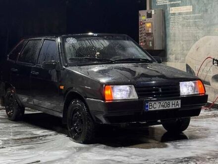 Черный ВАЗ 2109, объемом двигателя 1.6 л и пробегом 184 тыс. км за 2200 $, фото 1 на Automoto.ua