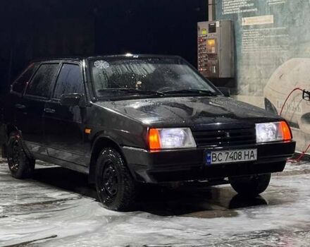 Черный ВАЗ 2109, объемом двигателя 1.6 л и пробегом 184 тыс. км за 2200 $, фото 1 на Automoto.ua