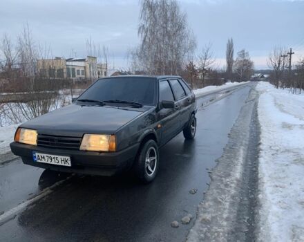 Черный ВАЗ 2109, объемом двигателя 1.6 л и пробегом 1 тыс. км за 2400 $, фото 1 на Automoto.ua