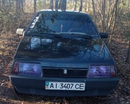 Черный ВАЗ 2109, объемом двигателя 1.6 л и пробегом 152 тыс. км за 1544 $, фото 1 на Automoto.ua