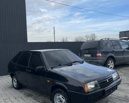 Черный ВАЗ 2109, объемом двигателя 1.6 л и пробегом 229 тыс. км за 1200 $, фото 1 на Automoto.ua