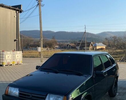 Черный ВАЗ 2109, объемом двигателя 1.6 л и пробегом 200 тыс. км за 900 $, фото 1 на Automoto.ua