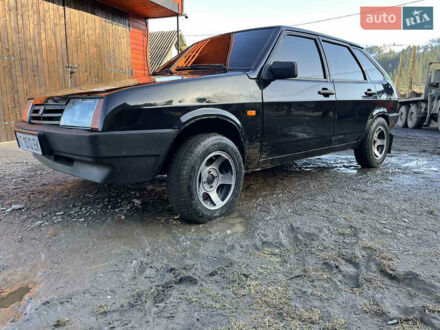 Черный ВАЗ 2109, объемом двигателя 1.6 л и пробегом 180 тыс. км за 1700 $, фото 1 на Automoto.ua