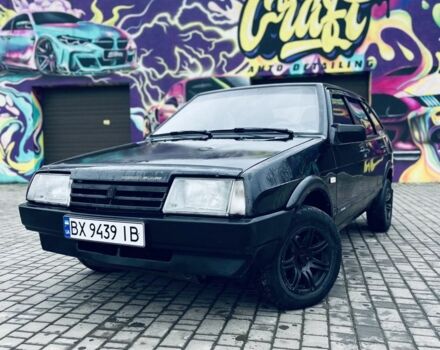 Черный ВАЗ 2109, объемом двигателя 1.6 л и пробегом 20 тыс. км за 1750 $, фото 1 на Automoto.ua