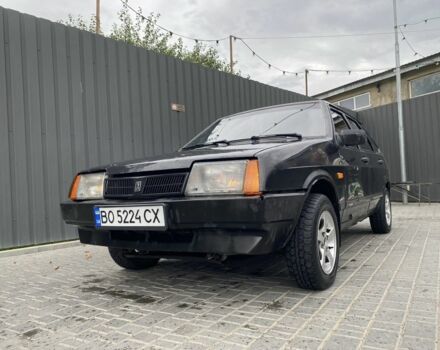 Черный ВАЗ 2109, объемом двигателя 1.6 л и пробегом 100 тыс. км за 1498 $, фото 1 на Automoto.ua