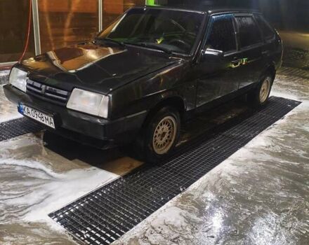 Черный ВАЗ 2109, объемом двигателя 1.6 л и пробегом 163 тыс. км за 1150 $, фото 1 на Automoto.ua