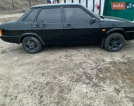 Черный ВАЗ 2109, объемом двигателя 1.6 л и пробегом 212 тыс. км за 2500 $, фото 1 на Automoto.ua