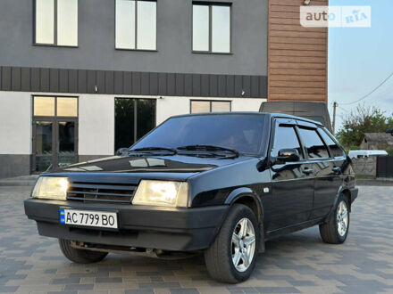Черный ВАЗ 2109, объемом двигателя 1.6 л и пробегом 194 тыс. км за 3250 $, фото 1 на Automoto.ua