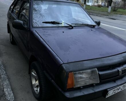 Фиолетовый ВАЗ 2109, объемом двигателя 1.6 л и пробегом 2 тыс. км за 899 $, фото 1 на Automoto.ua