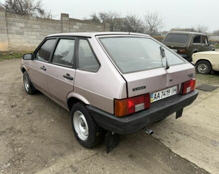 Фиолетовый ВАЗ 2109, объемом двигателя 1.5 л и пробегом 200 тыс. км за 710 $, фото 1 на Automoto.ua