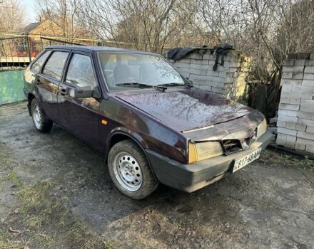 Фиолетовый ВАЗ 2109, объемом двигателя 1.5 л и пробегом 100 тыс. км за 700 $, фото 3 на Automoto.ua