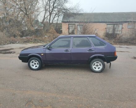 Фіолетовий ВАЗ 2109, об'ємом двигуна 1.5 л та пробігом 170 тис. км за 1250 $, фото 1 на Automoto.ua