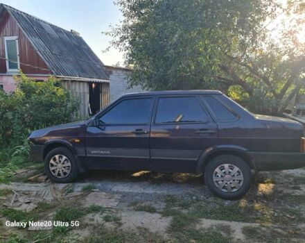 Фиолетовый ВАЗ 2109, объемом двигателя 1.5 л и пробегом 130 тыс. км за 1557 $, фото 1 на Automoto.ua