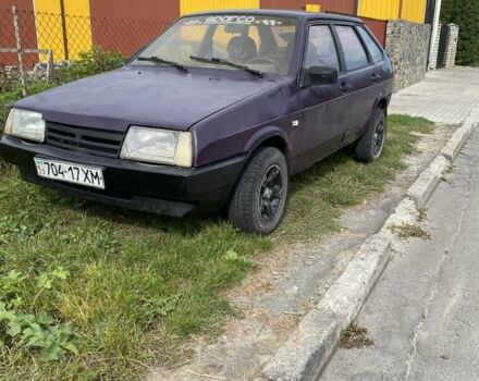 Фиолетовый ВАЗ 2109, объемом двигателя 1.5 л и пробегом 49 тыс. км за 519 $, фото 4 на Automoto.ua