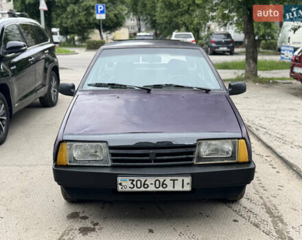 Фиолетовый ВАЗ 2109, объемом двигателя 1.5 л и пробегом 222 тыс. км за 750 $, фото 1 на Automoto.ua