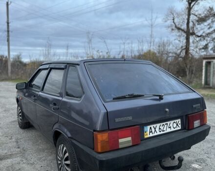 Фиолетовый ВАЗ 2109, объемом двигателя 1.5 л и пробегом 250 тыс. км за 1500 $, фото 1 на Automoto.ua