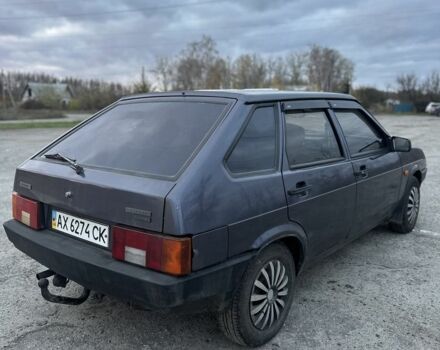 Фиолетовый ВАЗ 2109, объемом двигателя 1.5 л и пробегом 250 тыс. км за 1500 $, фото 2 на Automoto.ua