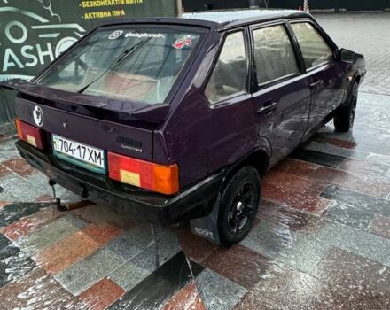 Фіолетовий ВАЗ 2109, об'ємом двигуна 1.5 л та пробігом 50 тис. км за 756 $, фото 3 на Automoto.ua