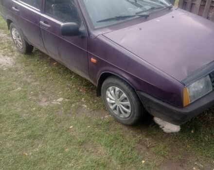 ВАЗ 2109 1999 в Сколе на Automoto.ua Фиолетовый ВАЗ 2109, объемом двигателя 1.5 л и пробегом 350 тыс. км за 750 $, фото 5 на Automoto.ua