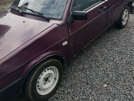 Фиолетовый ВАЗ 2109, объемом двигателя 1.5 л и пробегом 2 тыс. км за 356 $, фото 1 на Automoto.ua