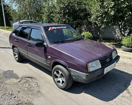Фиолетовый ВАЗ 2109, объемом двигателя 1.5 л и пробегом 100 тыс. км за 700 $, фото 1 на Automoto.ua