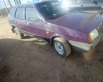 Фиолетовый ВАЗ 2109, объемом двигателя 1.5 л и пробегом 250 тыс. км за 903 $, фото 1 на Automoto.ua