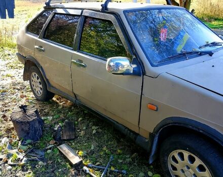 Коричневый ВАЗ 2109, объемом двигателя 1.5 л и пробегом 125 тыс. км за 840 $, фото 4 на Automoto.ua