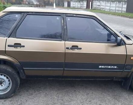 Коричневый ВАЗ 2109, объемом двигателя 1.5 л и пробегом 240 тыс. км за 1450 $, фото 1 на Automoto.ua