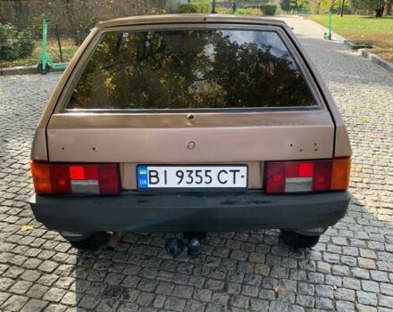 Коричневый ВАЗ 2109, объемом двигателя 1.5 л и пробегом 200 тыс. км за 1350 $, фото 1 на Automoto.ua