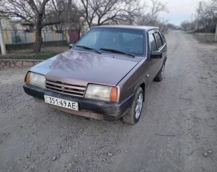 Коричневый ВАЗ 2109, объемом двигателя 1.5 л и пробегом 250 тыс. км за 1000 $, фото 1 на Automoto.ua