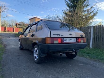 ВАЗ 2109 1995 в Буче на Automoto.ua Коричневый ВАЗ 2109, объемом двигателя 1.3 л и пробегом 176 тыс. км за 1250 $, фото 1 на Automoto.ua