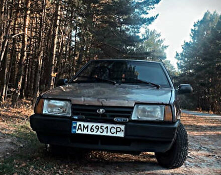 Коричневый ВАЗ 2109, объемом двигателя 1.3 л и пробегом 72 тыс. км за 943 $, фото 1 на Automoto.ua