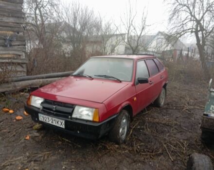 Красный ВАЗ 2109, объемом двигателя 1.5 л и пробегом 370 тыс. км за 404 $, фото 5 на Automoto.ua