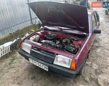 Червоний ВАЗ 2109, об'ємом двигуна 1.5 л та пробігом 250 тис. км за 650 $, фото 3 на Automoto.ua