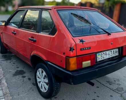 Красный ВАЗ 2109, объемом двигателя 1.3 л и пробегом 200 тыс. км за 480 $, фото 3 на Automoto.ua